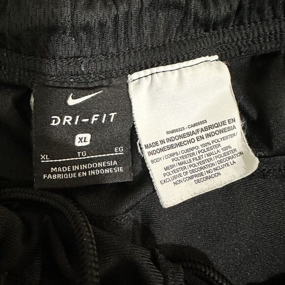 Nike Black Drill Y2k Mini Logo Swoosh Sport Size XL - Picture 5 of 7